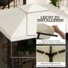 Ersatzdach für Pavillon 3x3m, Pavillondach für Produktbild-Vorschau 5