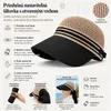 Nastaviteľný dámsky slnečný klobúk s obvodom 55–60 cm, Náhľad obrázku produktu 2