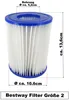 6x Bestway Filter Filterkartusche Gr.2 für Quick Up Pool Produktbild-Vorschau 2