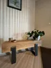 TV Bank aus massivem Eichenholz 21x21cm, Holzbank, Produktbild-Vorschau 2