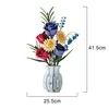 787pcs Moule Bouquet de fleurs Briques de construction Voir les images du produit 2