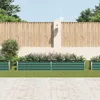vidaXL Letto da giardino rialzato in acciaio zincato Anteprima dell’immagine prodotto 3
