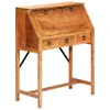 vidaXL Scrivania 90×40×107 cm in legno massiccio di acacia Anteprima dell’immagine prodotto 8