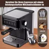 FORSMANO 20 Bar Espressomaschine, Halbautomatische Produktbild-Vorschau 3