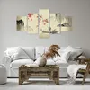 Bild auf Leinwand - Leinwandbild - 5 Teile - Blume Kirschen Produktbild-Vorschau 6