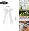50 Stück Schleifen Hochzeit Deko, Autoschleifen Hochzeit Produktbild-Vorschau 2