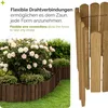 Garronda Beeteinfassung Holz Rollzaun Gartenzaun Produktbild-Vorschau 4