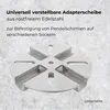 Doppler Vario Adapterplatte Vario 6 - 17 cm Edelstahl Produktbild-Vorschau 7