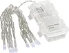 Lex Light LED Lichterkette Batterie 10 LED kaltweiß 1,35m Produktbild-Vorschau 1