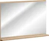 Badezimmerspiegel 80 cm Eiche  Evoke modern mit Ablage Produktbild-Vorschau 1