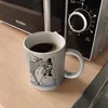 Schneemann und Esel Humor Glitzer-Kaffeebecher Produktbild-Vorschau 5
