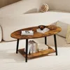 Couchtisch Wohnzimmertisch 100x53x45cm Farbe von Produktbild-Vorschau 2