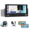 6,86 palců Android rádio 1Din Carplay Navi Bluetooth RDS Náhled obrázku produktu 1