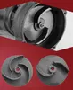 A collage of images showing parts of a pump, including the impeller and housing. Anteprima dell’immagine prodotto