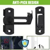 Schiebetürschloss, Edelstahl Torriegel, Flip Slide Latch, Produktbild-Vorschau 3