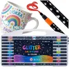 Dubbelzijdige glitterstiften, set van 36 kleuren, geschikt Productafbeelding-voorbeeld 1