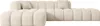 A beige sectional sofa with a ribbed texture, shown against a white background. Produktbild-Vorschau