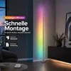 Lampe d'angle LED, lampe sur pied de 147,5 cm, RGB et blanc Voir les images du produit 7