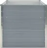 vidaXL Hochbeet 160 x 80 x 77 cm Verzinkter Stahl Grau Produktbild-Vorschau 4