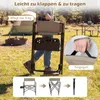 Skladací režisérsky stolička COSTWAY, kempingová stolička s Náhľad obrázku produktu 7