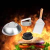 Smash-Burger Maker Set mit Haube, Wender & Burger Pressen Produktbild-Vorschau 3