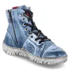 KRISBUT Komfort Stiefeletten Damen 31343437333337 Blau 39 Produktbild-Vorschau 7