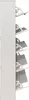Milani Home - scarpiera moderna 5 antecm 24 l x 60 p x 180 Anteprima dell’immagine prodotto 3