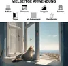 FinoPet Katzennetz für Balkon 8x3 Meter transparent Produktbild-Vorschau 4