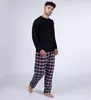 Herren Schlafanzug mit Flanellhose - Moonline ; schwarz , Produktbild-Vorschau 6