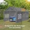 Carport Garage Zelt 3 x 6 m, Winterfestes Lagerzelt mit Produktbild-Vorschau 8