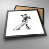 Gerahmtes Poster - Schwarzer Rahmen - Tango Zeichnen Produktbild-Vorschau 3