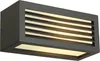 SLV BOX-L E27 wandlamp, vierkant, antraciet, E27, max. 18W Productafbeelding-voorbeeld 1