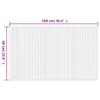 vidaXL Tapis Rectangulaire Clair Naturel 60x100 cm Bambou Voir les images du produit 8