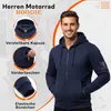 Herren Motorrad hoodie mit CE-Protektoren Produktbild-Vorschau 7