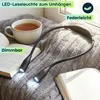 LED-Leseleuchte zum Umhängen – Dimmbare Akku-Leselampe mit Produktbild-Vorschau 2