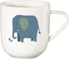 Asa Henkelbecher Coppa Kids Elefant Emma Blau (250ml) Produktbild-Vorschau 1