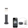 Smarter Außenlaternenmast Anthrazit 45 cm inkl  Wifi P45 Produktbild-Vorschau 1