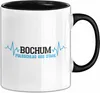 Bochum Tasse Herzschlag Herz Ruhrpott Kohle Heimat Bochum Produktbild-Vorschau 1
