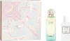 A gift set of Hermès perfume and body lotion with decorative packaging. Voir les images du produit