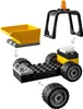 An exploded view of LEGO City construction truck parts, showing how they assemble. Produktbild-Vorschau