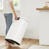 Biały kosz na śmieci odpady z komorą 50L Podgląd zdjęcia produktu 7