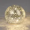 LED Deko-Kugel 12 cm Silber Glaskugel mit Timer 6h/18h - Produktbild-Vorschau 7
