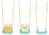 Balançoire pour enfants Kruzzel 3 en 1, couleur crème et Voir les images du produit 10