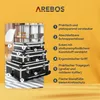 Set di 3 valigie da trasporto AREBOS da 50 L | box Anteprima dell’immagine prodotto 4