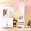 GOPLUS Kinderschmuckschrank mit Einhorn-Motiv, drehbarer Produktbild-Vorschau 4