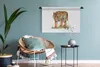 MuchoWow® Wandteppich Wandbehang Tiger - Gras - Bild 90x60 Produktbild-Vorschau 5
