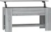 vidaXL Konferenční stolek Grey Sonoma 101x49x52 cm Dřevěný Náhled obrázku produktu 1