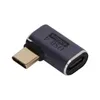 USB 4.0 OTG Type-C adattatore spina presa estensione 90 Anteprima dell’immagine prodotto 1