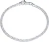 925 Silber Königsarmband 2,5mm KA0025 (Länge: 23cm) Produktbild-Vorschau 1