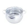 6-teiliges Topfset aus Edelstahl INDUCTION KAMILLE KM-5911 Produktbild-Vorschau 2